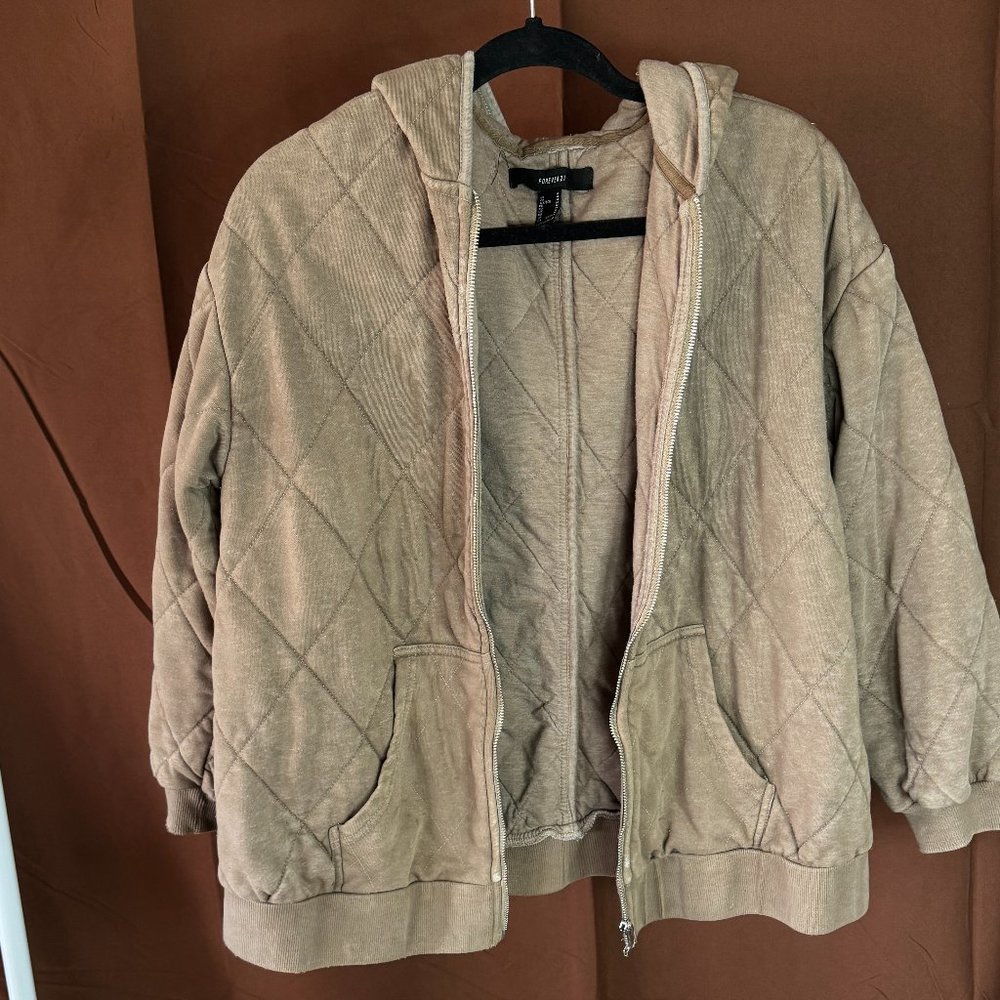 Forever 21 quilt jacket